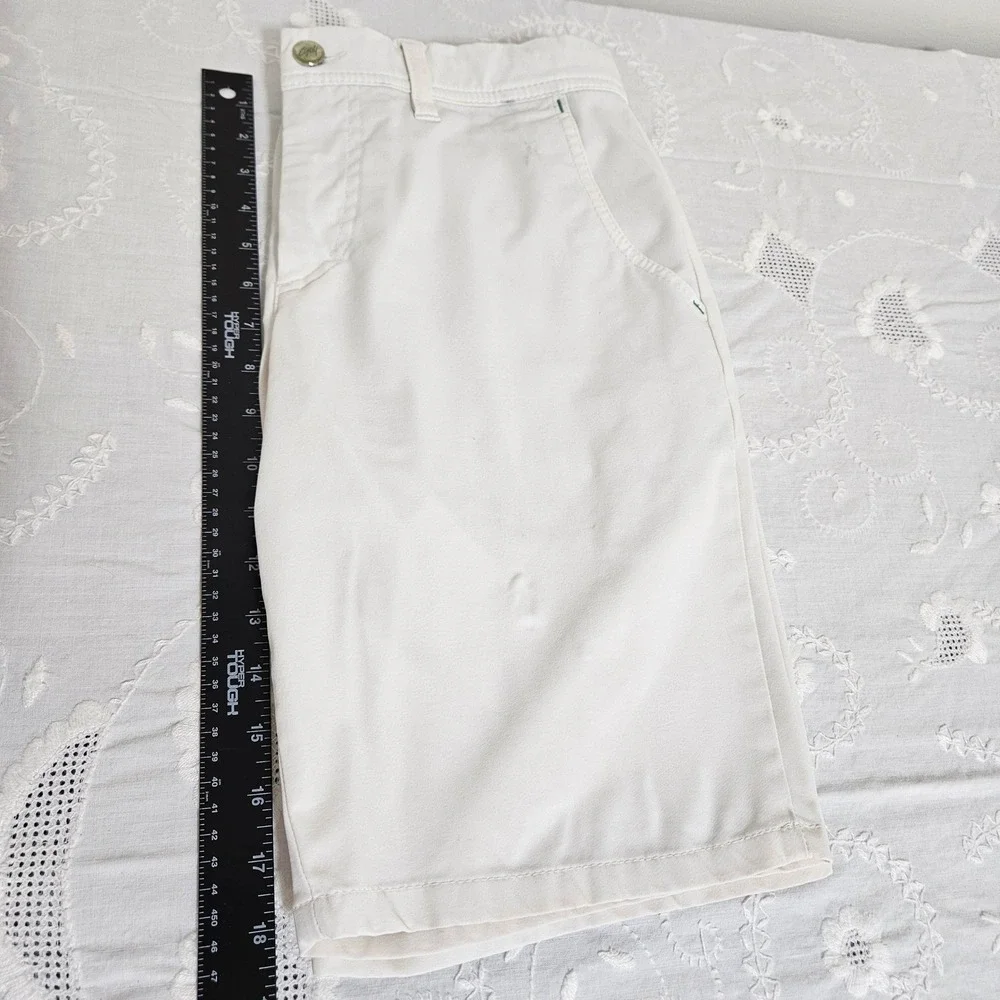 Alberto Earnie Golf 3XDRY Cooler Shorts Pickelball Regular Fit Size 48 34W White